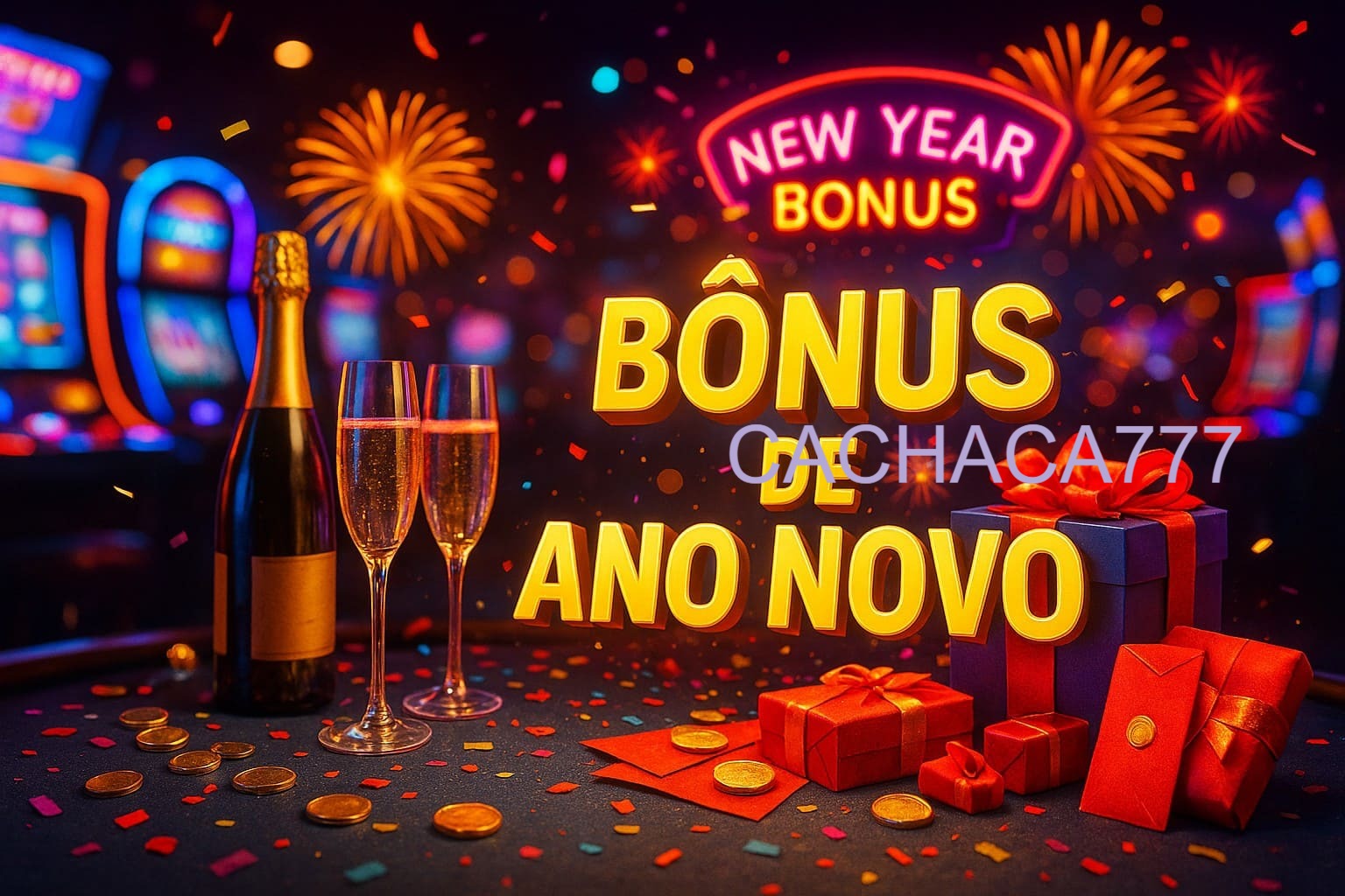Promoções de Ano Novo no CACHACA777